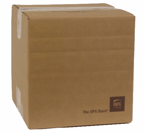 16X16X4 200lb UPS BRANDED BOX